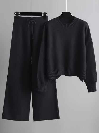 Women's Cosy Knit Pants Set