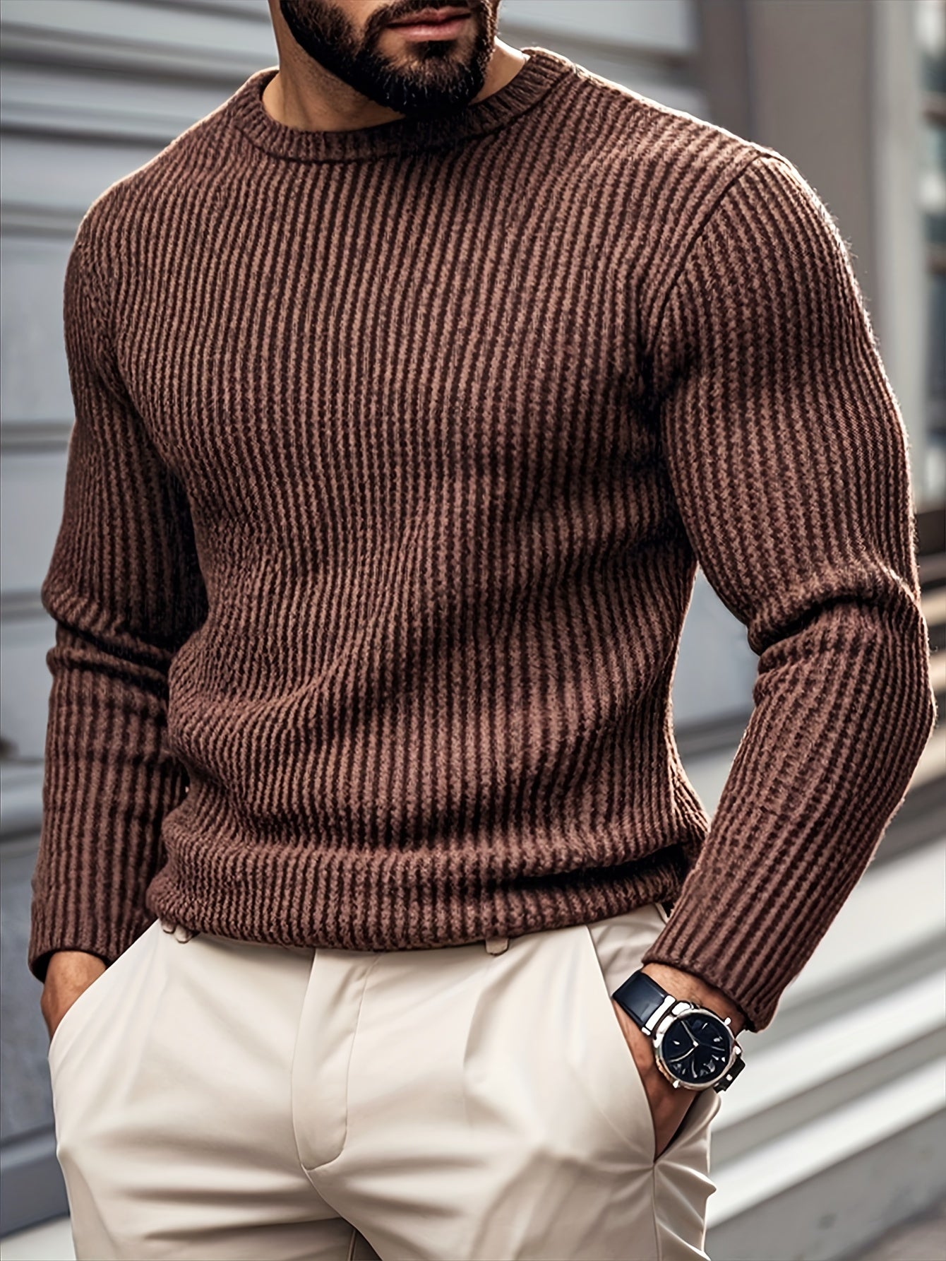 Men’s Casual Knit Sweater