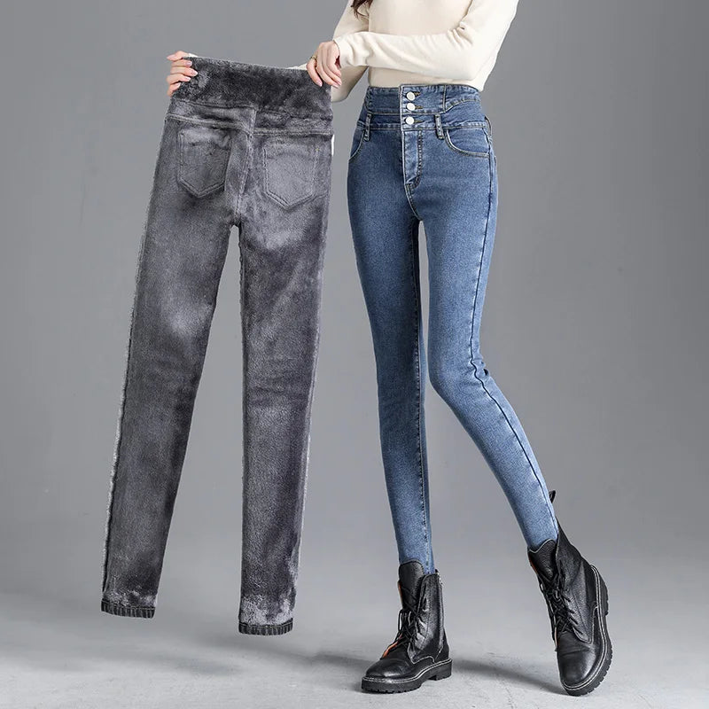 Thermal Skinny Jeans