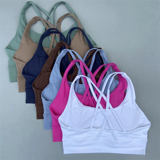 Solid Colour Sport Bra