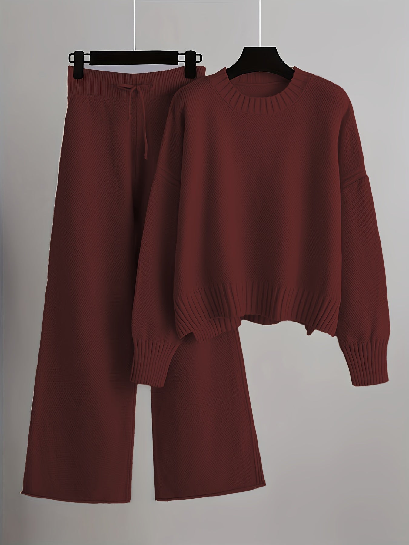 Women's Cosy Knit Pants Set